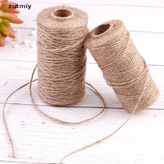 [zut] cuerda de cuerda seca natural 100 metros hilo hilo hilo hilo hilo para decoración diy juguete manualidades dmy