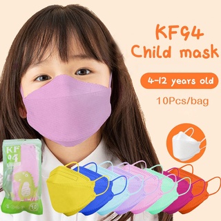 Kn95 lindo dibujos animados niños máscara patrón 3D tridimensional bebé pescado máscara con cuatro capas de protección