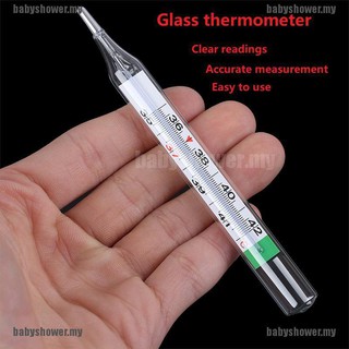 <BBS+inventario> termómetro sin mercurio escala de vidrio tradicional precisión clínica cuerpo frío