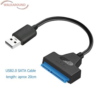 Cable Adaptador De Carga graroiC De Gran Venta , USB 2.0 A SATA 22pin Convertidor Para SSD HDD De 2.5 Pulgadas (6)