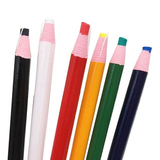 leal corte libre de tiza de sastre dibujo crayon rotulador pluma herramientas de costura colorido cuero sastre tela lápices de costura tiza/multicolor (6)