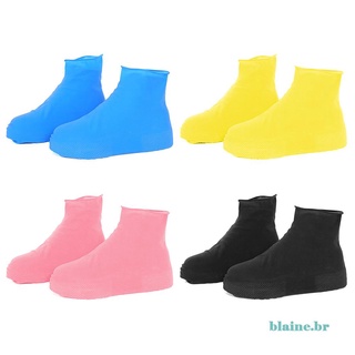 2 Pzs Zapatos De Silicona Impermeables Para Exteriores/Días Lluviosos/Cubiertas De Para Botas