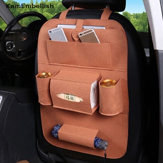 1 bolsa de almacenamiento multibolsillo para asiento de coche, organizador, accesorio {bigsale}