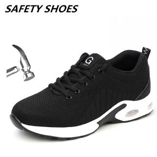Factory36-48 botas de seguridad zapatos de seguridad Anti-punción zapatos de trabajo Anti-aplastamiento ligero transpirable zapatos