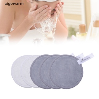 aigowarm lavable reutilizable suave limpieza de la piel de algodón removedor de maquillaje almohadillas con cordón co (7)