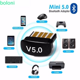 Transmisor de Audio Bluetooth USB 5.0 BT transmisor Bluetooth 5.0 adaptadores Dongle inalámbrico adaptador Compatible para PC portátil Bluetooth 5.0 Dongle receptor de Audio transmisor de Audio/Multicolor