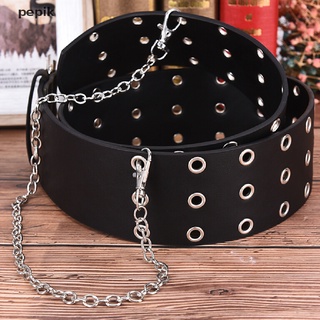 [pepik] cinturón de cadena punk vintage para mujer, diseño de árbol negro, hebilla de cuero, cintura, jeans, cinturón [pepik]