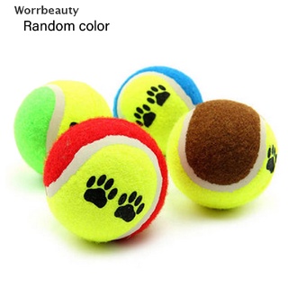 Worrbeauty-Pelota De Entrenamiento Para Perros , Diseño De Tenis (7)