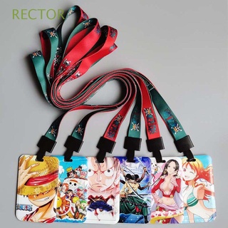RECTOR Gifts Luffy Card Holder Cartoon ID Bus Cards Cover Protective Cover Usopp Doflamingo Zoro Japanese Anime Hot Blood Anime Chopper Cards Sleeve