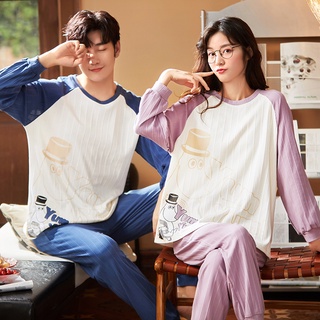 Popular Hogar Desgaste Se Puede Usar Fuera De Algodón Puro Pijamas Conjunto De Juventud De Dos Piezas casual Estilo Coreano De Las Mujeres De La Moda (3)