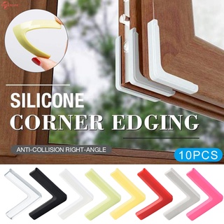 10PCS Anti-collision Right-angle PVC Corner Edging Furniture Edge Protectors