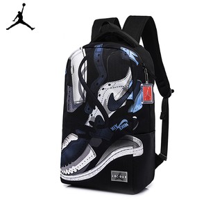 Nike mochila Jordan hombres mochila deportiva bolsa de estudiante bolsa de viaje bolsa de ordenador