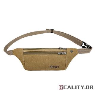 Bolso De Cintura puro con tela De Lona Militar bolso De cinturón y cremallera (2)