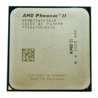 AMD Phenom II X3 B75 3.0 GHz Procesador De CPU De Triple Núcleo HDXB75WFK3DGI/HDXB75WFK3DGM Zócalo AM3