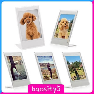 [baosity5] marco de fotos acrílico para Fujifilm Mini Instax 9 8 90 papel de película 3\" foto (1)