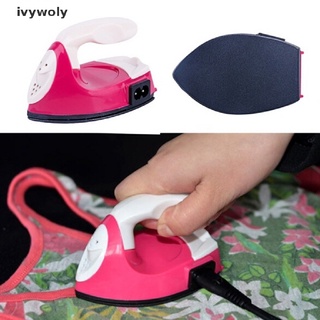 Ivywoly Mini Electric Iron Portable Travel Crafting Craft Clothes Sewing Supplies DIY CO