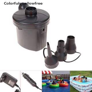 colorfulswallowfree bomba de aire eléctrica potable compresor inflable de llenado rápido inflador 110-220v belle