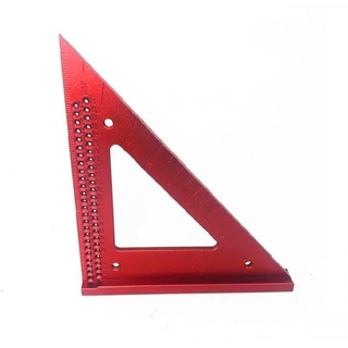 Herramienta De medición/regla Triangular Para carpintería 0-130mm/1x accesorios