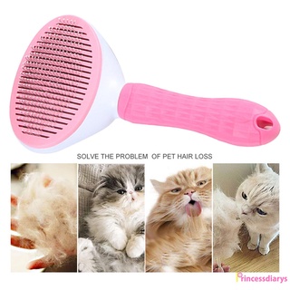 (accesorios de vehículos) cepillo de aseo para mascotas - desprendimiento de aseo elimina la capa inferior suelta y el pelo enredado
