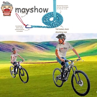 Mayshow montaña padre-hijo cuerda de Rally al aire libre bicicleta tracción bicicleta cuerda elástica niños seguridad niños equipo de ciclismo/Multicolor