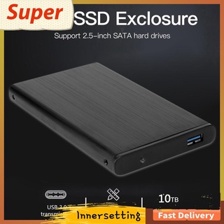 [inn] Caja De Disco Duro Externo USB 3.0 De 2.5 Pulgadas De 10 Tb/6Gbps HDD SSD Carcasa Móvil (3)