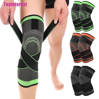 [Topinterest] 1Pcs Protector deportivo Charm alivio del dolor de gimnasio correa de soporte de rodilla (1)