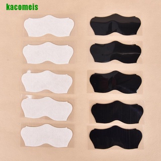 [kacmsi] 20 piezas de puntos negros de carbón de bambú minerales nariz tiras faciales de poros peel off dfhn (1)