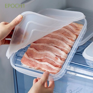 Epoch1 hermética Deli Thinmente Para Congelar queso ahorrador comida contenedores De almacenamiento De Alimentos Frescos Keeper/Multicolor
