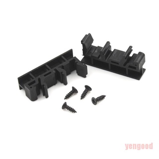 Yengood Adaptador/soporte De montaje C45 riel Din Placa De Circuito negro