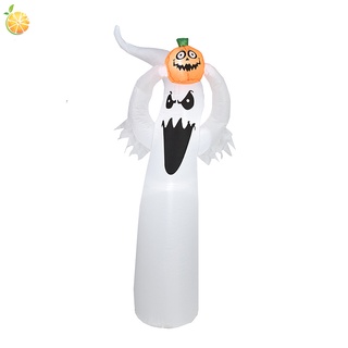 Ejxw 1.8m inflable Halloween Fantasma con luces Led Blow Up Ornamento Iluminado Decorativo Para jardín jardín jardín decoración De Interiores (6)