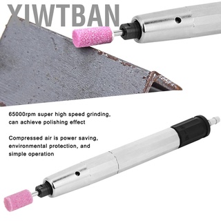 Xiwtban Pneumatic Engraving Pen High Speed Straight Handle Air Micro Die Grinder Tool 65000rpm
