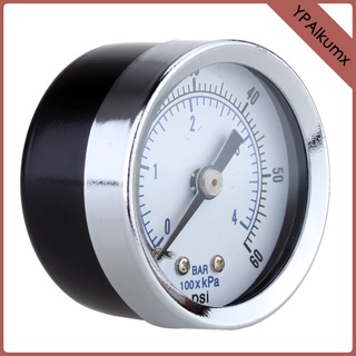 0-60psi 0-4bar Mini Dial compresor de aire medidor hidráulico medidor de presión