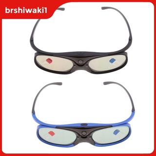 Brshiwaki1 2 pzs lentes recargables Dlp Link 3d Para Todos los 3d proyectores (Benq Optoma, Acer, Vivik, Dell Etc) y Todos los Dlp Hd 3d