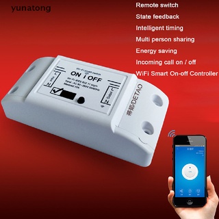 yatg wifi smart switch control de voz temporizador de automatización módulo interruptor accesorios.