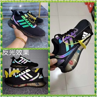 Nuevo deslumbramiento color Kasut Adidas Alpha hombres zapatillas deportivas zapatillas de Running chameleon moda Casual zapatos para correr 24H enviar