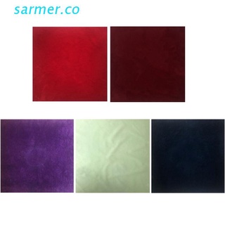 sar2 - mantel de tarot de terciopelo, color puro, diseño de cartas