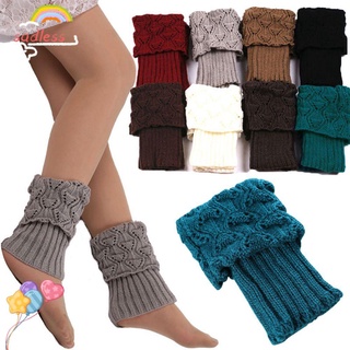 SADLESS Women's Clothing Leg Warmers Shoe Accessories Knitted Boot Sock Dance Leg Protector Fashion Girls Decorative Pattern Color Matching Socks/Multicolor