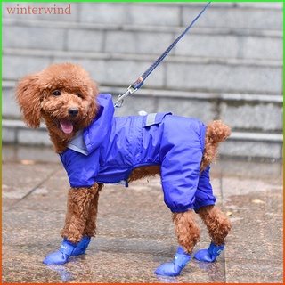 linda lluvia botas de nieve pequeña mascota perro cachorro zapatos botines colores caramelo goma impermeable antideslizante (8)