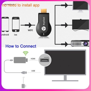 Promoción M9 práctico Tv stick Smart Tv Dongle Receptor inalámbrico Miracast 2 Dispositivos De pantalla Anycast Para Tv móvil