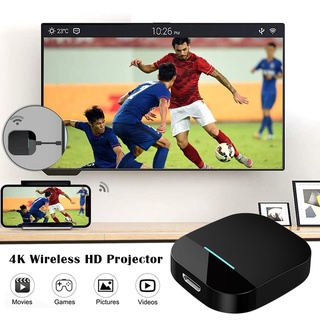 Adaptador Dongle inalámbrico De pantalla Hd 4k wifi Streaming Receptor De video Para Celular proyector Tv