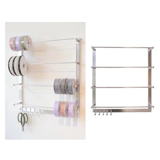 Home Wall Mount Electrical Wire Rolls Wiring Spool Rack Organizer Holder Sewing