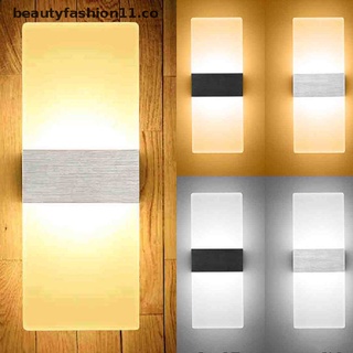 [new] Led Wall Light Up Down Cube Indoor Outdoor Sconce Lighting Lamp Fixture Decor [beautyfashion11]