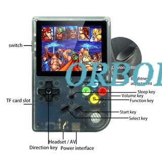 Double System Linux Retro Video Game Console 3.0 inch IPS Screen Portable Handheld Game Player 12000 Classic Games orbofire