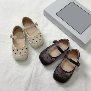 Las niñas zapatos de malla de fondo suave de los niños punto lindo princesa zapatos transpirable Casual zapato de bebé zapatos planos (2)