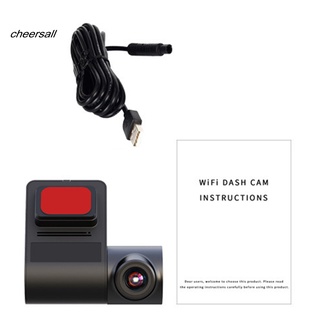 Cheersall Night Vision Video grabadora oculta Loop grabación coche cámara antiarañazos para vehículos (5)