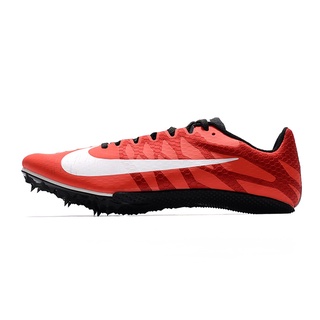 Nike Knitted S9 Sprint Track and Field Shoes Red and Black