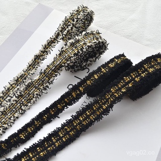 Negro dorado Beige pequeña fragancia primavera cebolla lana tapas estilo coreano arco Material hecho a mano accesorios para el cabello tocado Material Ropa Accesorios