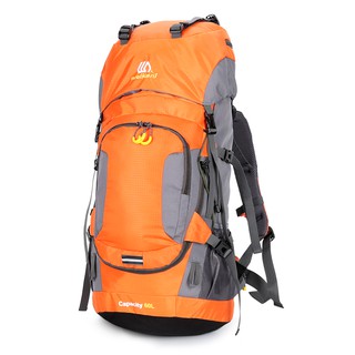 Pathfinder 60L impermeable senderismo mochila Camping escalada montaña mochila ciclismo al aire libre bolsa de deporte con cubierta de lluvia