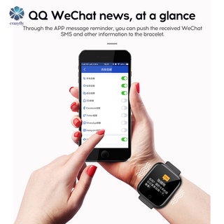 Y68 Smart Watch Fitness Tracker Digital Corazón Jam Tangan Wanita [Reloj Para Hombre] (7)
