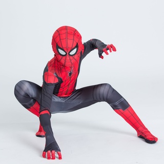 disfraz de cosplay transpirable para niños, diseño de spider man, resistente al desgaste, para decoración (3)